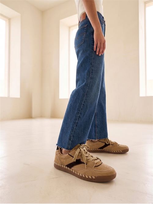 Sneaker in cavallino oatmeal COLORS OF CALIFORIA | TAHOE20CAVALLINOOATMEAL